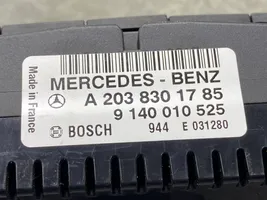 Mercedes-Benz C W203 Unité de contrôle climatique A2038301785