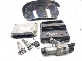 Skoda Fabia Mk2 (5J) Komputer / Sterownik ECU i komplet kluczy 03D906023N