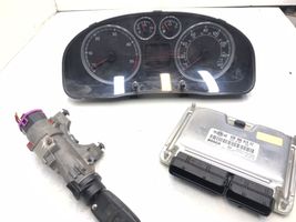 Volkswagen PASSAT B5.5 Kit centralina motore ECU e serratura 038906019KC