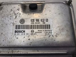 Skoda Fabia Mk1 (6Y) Komputer / Sterownik ECU i komplet kluczy 038906012GD