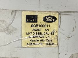 Rover 75 Centralina/modulo regolatore della velocità SCB100211