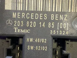 Mercedes-Benz C W203 Sterownik / Moduł drzwi 2038201485