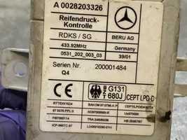 Mercedes-Benz S W220 Capteur de pression des pneus A0028203326