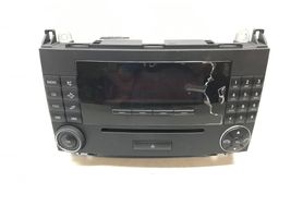 Mercedes-Benz A W169 Radija/ CD/DVD grotuvas/ navigacija A1698207589