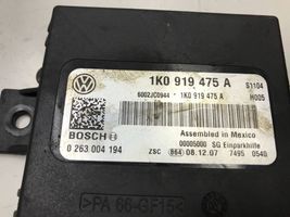 Seat Altea XL Pysäköintitutkan (PCD) ohjainlaite/moduuli 1K0919475A