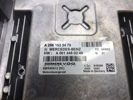 Mercedes-Benz A W169 Dzinēja vadības bloks a2661533479