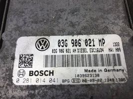 Volkswagen Touran I Moottorin ohjainlaite/moduuli 03g906021mp