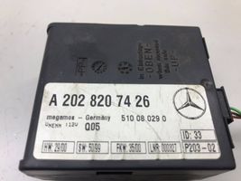 Mercedes-Benz CLK A208 C208 Boîtier module alarme a2028207426