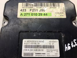 Mercedes-Benz E W211 Kit centralina motore ECU e serratura a2711538579