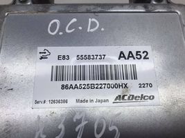 Opel Corsa D Engine ECU kit and lock set 55583737