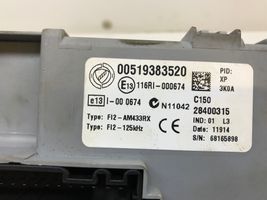 Fiat Doblo Komputer / Sterownik ECU i komplet kluczy 55255949