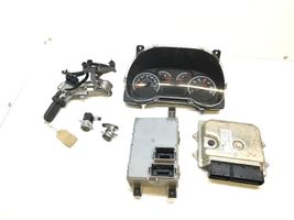 Fiat Doblo Komputer / Sterownik ECU i komplet kluczy 55255949