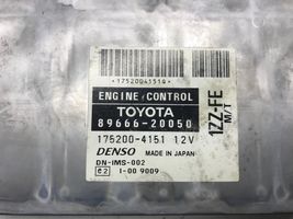 Toyota Celica T230 Centralina/modulo del motore 8966620050