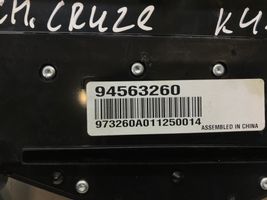 Chevrolet Cruze Radio/CD/DVD/GPS-pääyksikkö 94563260