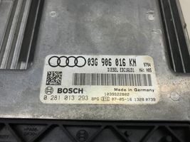 Audi A4 S4 B7 8E 8H Engine ECU kit and lock set 03G906016KN