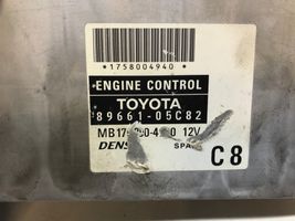 Toyota Avensis T250 Kit centralina motore ECU e serratura 8966105C82