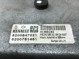 Renault Laguna III Komputer / Sterownik ECU i komplet kluczy 8200847021