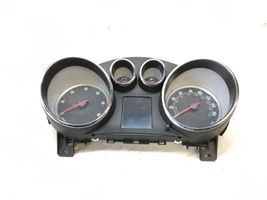 Opel Astra J Speedometer (instrument cluster) 13355676