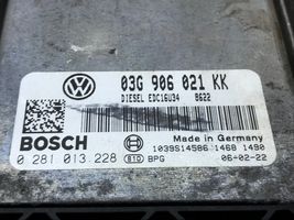 Volkswagen Golf V Kit centralina motore ECU e serratura 03G906021KK