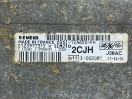 Ford Fiesta Komputer / Sterownik ECU i komplet kluczy 6S6112A650FH