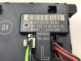 Mercedes-Benz C W203 Durų elektronikos valdymo blokas 2038201385