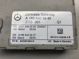 Mercedes-Benz A W169 Gateway vadības modulis A2115403545