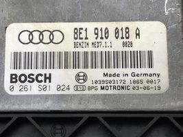Audi A4 S4 B6 8E 8H Kit calculateur ECU et verrouillage 8E1910018A