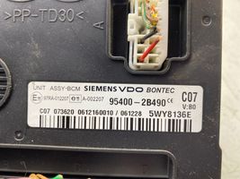 Hyundai Santa Fe Komputer / Sterownik ECU i komplet kluczy 0281013584