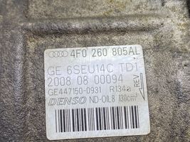 Audi A6 S6 C6 4F Ilmastointilaitteen kompressorin pumppu (A/C) 4F0260805AL
