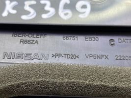 Nissan Navara D40 Dysze / Kratki środkowego nawiewu deski rozdzielczej 222058