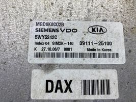 KIA Magentis Kit calculateur ECU et verrouillage 3911125100