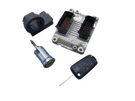 Opel Tigra B Kit centralina motore ECU e serratura 55354728