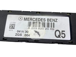 Mercedes-Benz C W203 Amplificateur d'antenne A2038202089