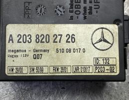 Mercedes-Benz C W203 Muut ohjainlaitteet/moduulit A2038202726