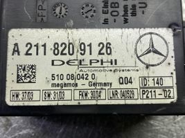 Mercedes-Benz C W203 Sterownik / Moduł alarmu A2118209126