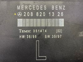 Mercedes-Benz E W210 Unité de commande module de porte 2088201326