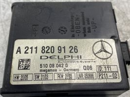 Mercedes-Benz C W203 Boîtier module alarme A2118209126