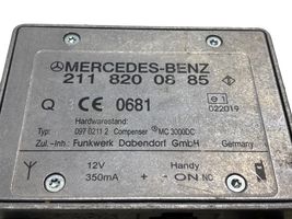 Mercedes-Benz E W211 Bluetooth-antenni 2118200885