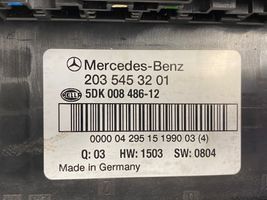 Mercedes-Benz C W203 Modulo comfort/convenienza 2035453201