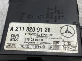 Mercedes-Benz C W203 Boîtier module alarme A2118209126