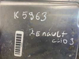 Renault Clio III Kit centralina motore ECU e serratura 237101989R