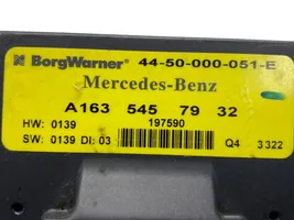 Mercedes-Benz ML W163 Centralina scatola del differenziale A1635457932