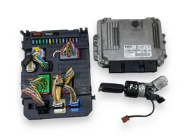 Peugeot 308 Kit centralina motore ECU e serratura 9653958980