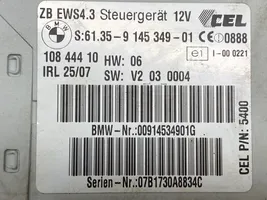 BMW X3 E83 Kit centralina motore ECU e serratura 0281014176