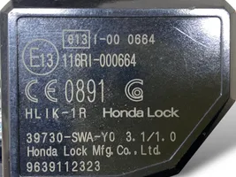 Honda CR-V Juego de cerradura y set ECU del motor 0281013633