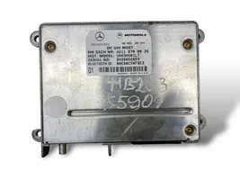 Mercedes-Benz C W203 Module unité de contrôle Bluetooth A2118700026