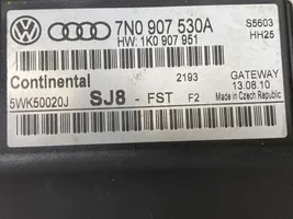 Volkswagen Touran II Komputer / Sterownik ECU i komplet kluczy 5WP42838AA