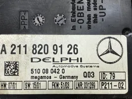 Mercedes-Benz C W203 Boîtier module alarme A2118209126