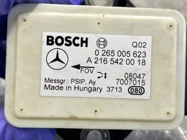 Mercedes-Benz A W169 ESP (stabilumo sistemos) daviklis (išilginio pagreičio daviklis) 0265005623