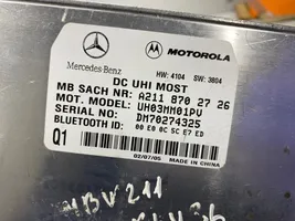 Mercedes-Benz E W211 Bluetoothin ohjainlaite/moduuli A2118702726